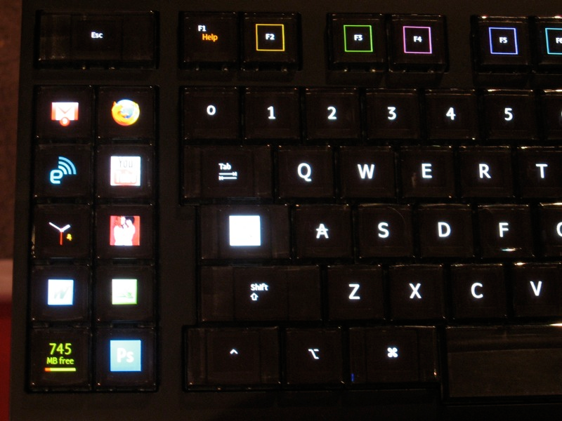 Illustration for article titled First Video of the Optimus Keyboard Actually Working and Looking Awesome